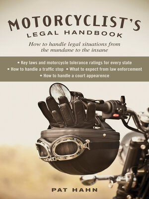 Motorcyclist's Legal Handbook - ebook